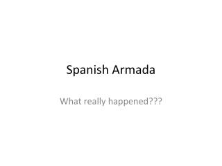 Spanish Armada