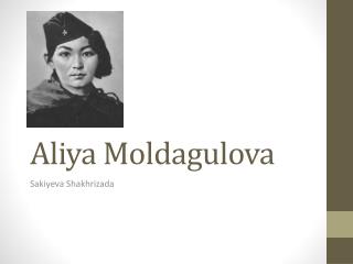 Aliya Moldagulova