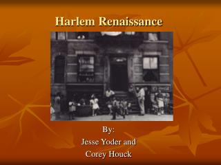 Harlem Renaissance