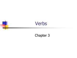 Verbs