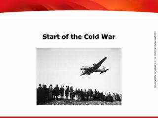Start of the Cold War