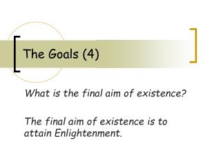 The Goals (4)