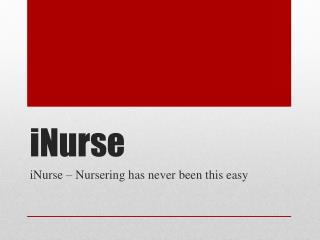 iNurse