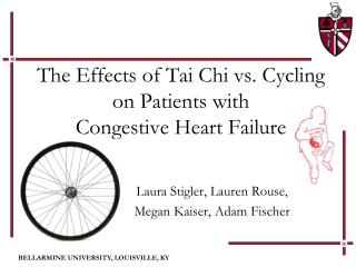 The Effects of Tai Chi vs. Cycling on Patients with Congestive Heart Failure