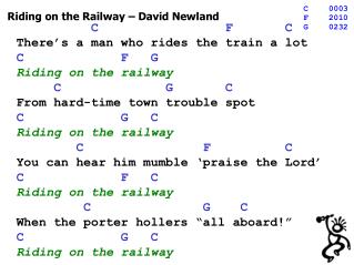 Riding on the Railway – David Newland