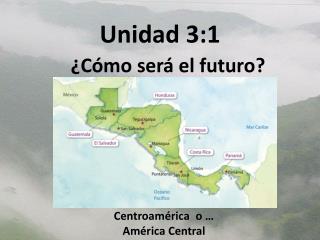 Unidad 3:1