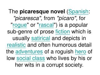 The_picaresque_novel_(Spanish