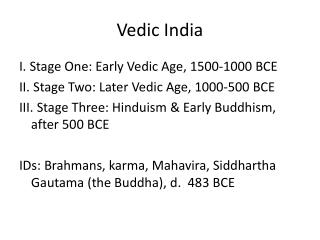 Vedic India