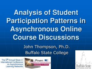 Analysis of Student Participation Patterns in Asynchronous Online Course Discussions