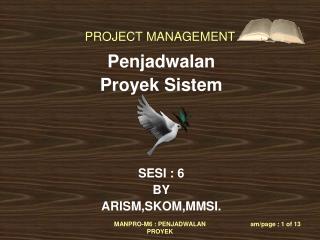 Penjadwalan Proyek Sistem