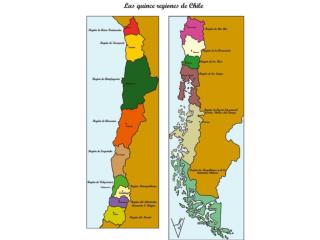 ¿DESDE CUÁNDO SE ORGANIZA EL TERRITORIO NACIONAL EN REGIONES?