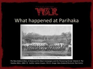 What happened at Parihaka