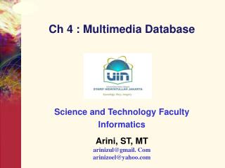 Ch 4 : Multimedia Database