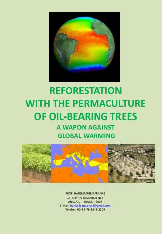 REFORESTATION WITH THE PERMACULTURE OF OIL-BEARING TREES A WAPON AGAINST GLOBAL WARMING