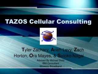 TAZOS Cellular Consulting