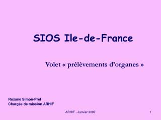 SIOS Ile-de-France