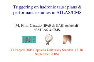 Triggering on hadronic taus: plans &amp; performance studies in ATLAS/CMS