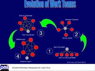 Evolution of Work Teams