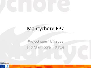Mantychore FP7