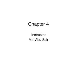 Chapter 4