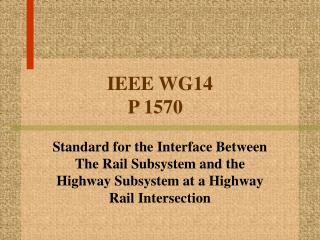 IEEE WG14 P 1570