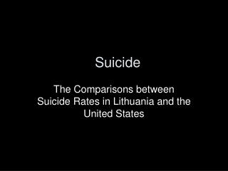 Suicide