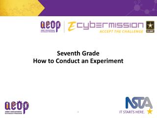 Seventh Grade How to Conduct an Experiment