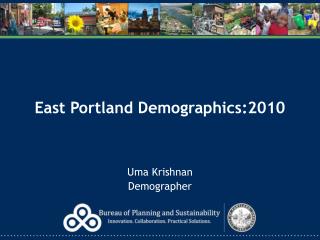 East Portland Demographics:2010