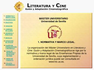 MÁSTER UNIVERSITARIO Universidad de Sevilla
