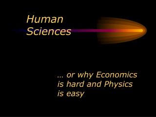 Human Sciences