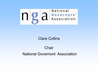 Clare Collins Chair National Governors’ Association