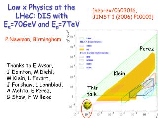Low x Physics at the LHeC: DIS with E e =70GeV and E p =7TeV