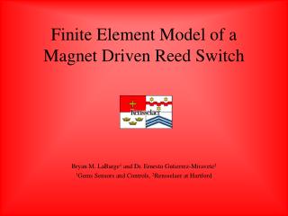 Finite Element Model of a Magnet Driven Reed Switch
