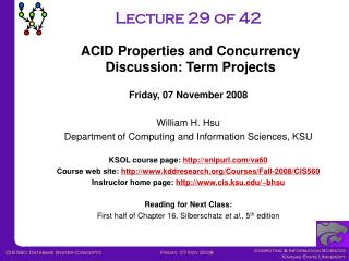 Lecture 29 of 42