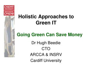 Holistic Approaches to Green IT