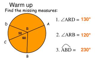 Find the missing measures: