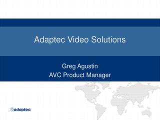 Adaptec Video Solutions