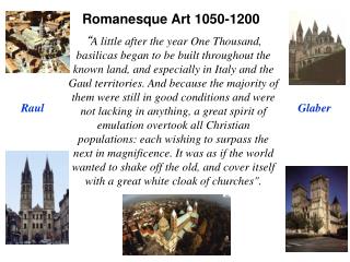 Romanesque Art 1050-1200