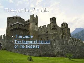 The castle of Fénis