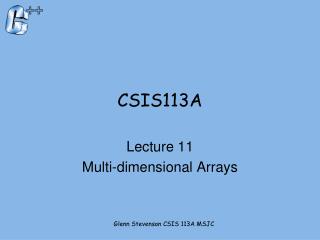CSIS113A