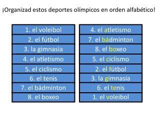 4 . el atletismo