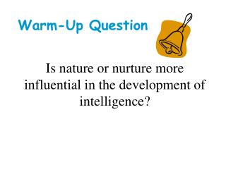 Warm-Up Question