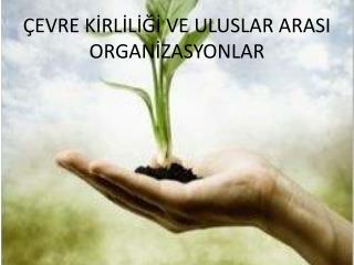 ÇEVRE KİRLİLİĞİ VE ULUSLAR ARASI ORGANİZASYONLAR