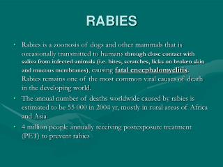 RABIES