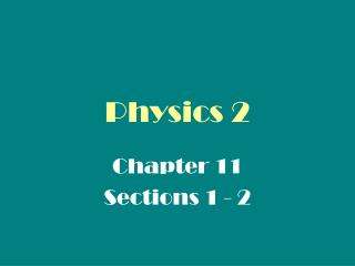 Physics 2