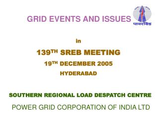 POWER GRID CORPORATION OF INDIA LTD