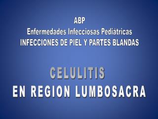 ABP Enfermedades Infecciosas Pediátricas INFECCIONES DE PIEL Y PARTES BLANDAS