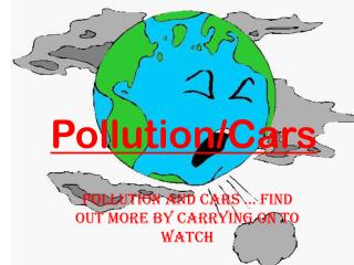 Pollution/Cars