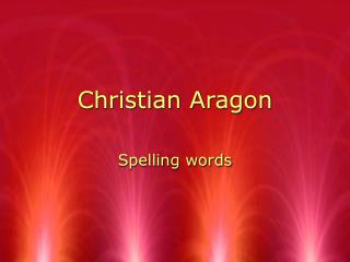 Christian Aragon