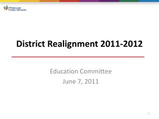 District Realignment 2011-2012